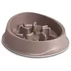 Image de Zolux Écuelle antidérapante Slow feeder - 0,5 L - Taupe