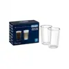 Image de Delonghi verres thermiques en borosilicate - Lot de 2