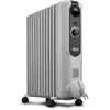 Image de Radiateur à bain d'huile 2500w blanc - TRRSE1225 - Radias Easytronic - DELONGHI