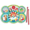Image de Clementoni Ma première batterie - 5 cymbales colorées - Motifs animaux
