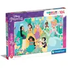 Image de Clementoni Puzzle Princess pailleté - 104 pièces