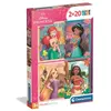Image de Clementoni puzzle Disney Princess - 2x20 pièces