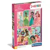 Image de Clementoni puzzle Disney Princess - 2x60 pièces