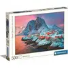Image de Clementoni puzzle Hamnoy Village 500 pièces