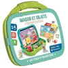 Image de Clementoni Mallette magnétique mots et objets - Vert