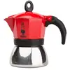 Image de Bialetti Moka Cafetière Italienne Induction 0,24 L Rouge/Argent en occasion ou reconditionné
