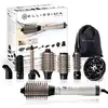 Image de Brosse Soufflante Multifonction Bellissima Air Wonder 1000W céramique ionique 2 températures 8 accessoires blanc or en occasion ou reconditionné