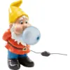 Image de Lampe nain de jardin en résine 50 cm Snooping Gummy - Seletti
