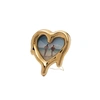 Image de Seletti Cadre photo coeur fondu/miroir or - 10059