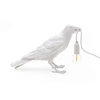 Image de Seletti Lampe oiseau attendant blanc exterieur - 14722