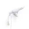 Image de Seletti Lampe oiseau regardant à gauche blanc extérieur - 14724