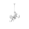 Image de Seletti Lustre singe blanc - 14865