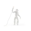 Image de Seletti Lampe singe debout - blanc