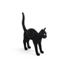 Image de Seletti Lampe Jobby le chat - noir