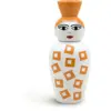 Image de Vase en porcelaine avec couvercle orange 17.2 x 41.6 cm Le Canopie Amina - Seletti