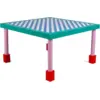 Image de Seletti Table Supersquare bleue à manger