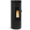 Image de Poêle à granulés de bois 8kw noir - AMIKANOIR - NORDICA EXTRAFLAME