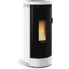 Image de Poêle à granulés de bois 9kw blanc - DEBBYCXBLANC - NORDICA EXTRAFLAME