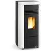 Image de Poêle à granulés de bois 8kw - ANGELAEVOBLANC - NORDICA EXTRAFLAME