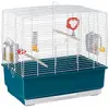 Image de Ferplast Cage Rekord 3 - Blanc/Bleu