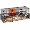 Image de Cage pour hamster avec accessoires large Ferplast Multipla Noir 107,5x37,5x42 cm 57007417