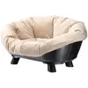 Image de Panier pour chien avec coussin Ferplast Sofa' Throne Noir 73x55x32 cm 70156017