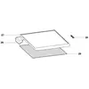 Image de Indesit plateau supérieur lave-vaisselle