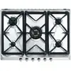 Image de Plaque de cuisson gaz Smeg SRV576GH5 5 zones 70 cm acier inoxydable en occasion ou reconditionné
