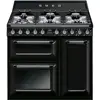 Image de Piano cuisson dessus gaz SMEG GAMME ELITE TR 93 BL