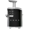 Image de Extracteur de jus lent 0.5l 150w noir - SJF01BLEU - Années 50 - SMEG