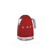Image de SMEG Bouilloire 1.7 L Rouge avec réglage de la température - Année 50