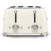 Image de Smeg Grille-pain 4 tranches Années 50 - TSF03CREU - Crème