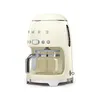 Image de SMEG Cafetière filtre 10 tasses programmable Crème Années 50 - DCF02CREU
