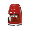 Image de Cafetière filtre 10 tasses programmable Rouge - Années 50 - DCF02RDEU