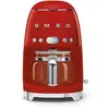 Image de Smeg Cafetière filtre programmable 10 tasses Années 50 - Rouge - DCF02RDEU