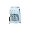 Image de SMEG Cafetière filtre 10 tasses programmable Bleu Azur Années 50 - DCF02PBEU