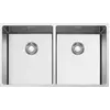 Image de Smeg évier inox 2 bacs