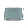 Image de SMEG Toaster 2 tranches Vert Émeraude - Années 50 - TSF01EGMEU