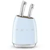 Image de SMEG Bloc6 couteaux Bleu Azur - Années 50