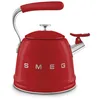 Image de SMEG Bouilloire sifflante rouge - WKF01RD