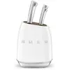 Image de Bloc de 6 couteaux blanc - KBSF02WH - SMEG