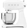 Image de Robot pâtissier multifonctions 4.8l 1000w blanc - SMF05WHEU - Style Des Années 50 - SMEG