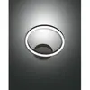 Image de Fabas Luce Giotto Applique LED Noir