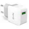 Image de Celly TCUSBTURBO Chargeur Intérieur Blanc