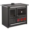 Image de Cuisinière à bois 11kw noir anthracite - ROSAXXL.16ACIERNOIRANTHRA - NORDICA EXTRAFLAME