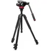 Image de MANFROTTO Trépied vidéo en aluminium avec rotule fluide à base plate type 502 - MVK502055X