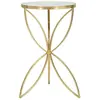 Image de Mauro ferretti Sellette console métal - Or