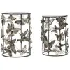 Image de Paris prix lot de 2 tables d'appoint Butterfly - Multicolore