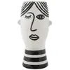 Image de Paris prix Vase déco visage porcelaine - Blanc