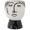 Image de Paris prix Vase visage porcelaine - Blanc